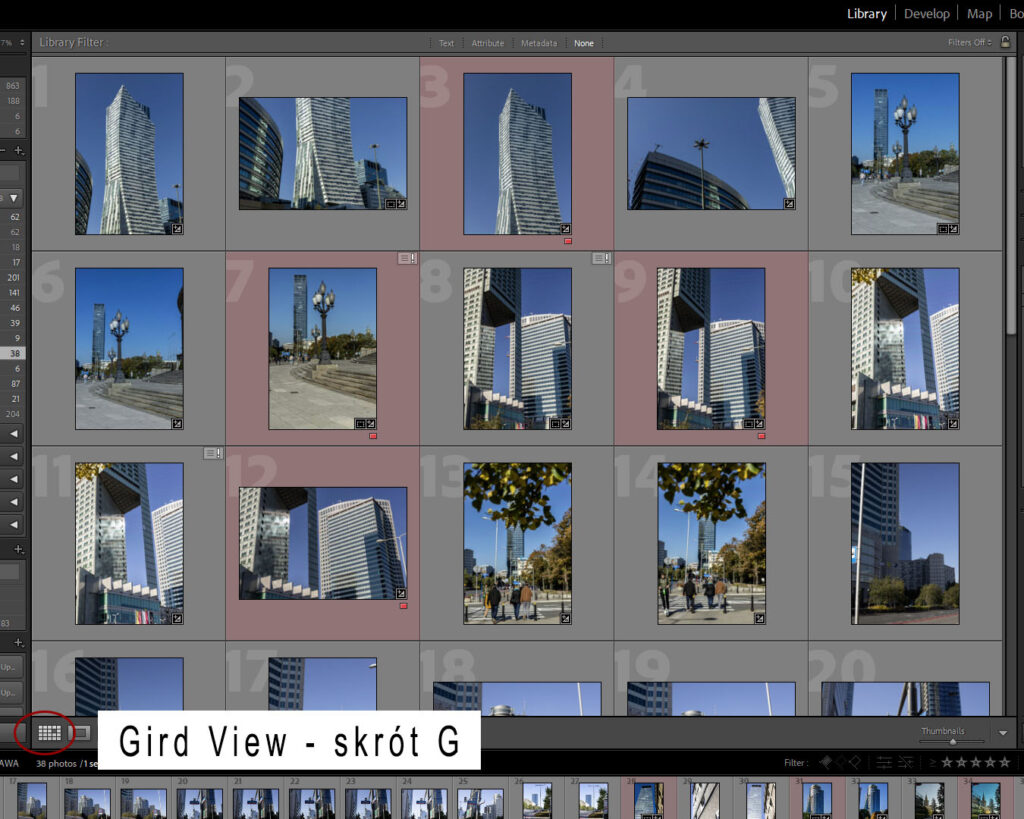 Lightroom Classic i jego interfejs.