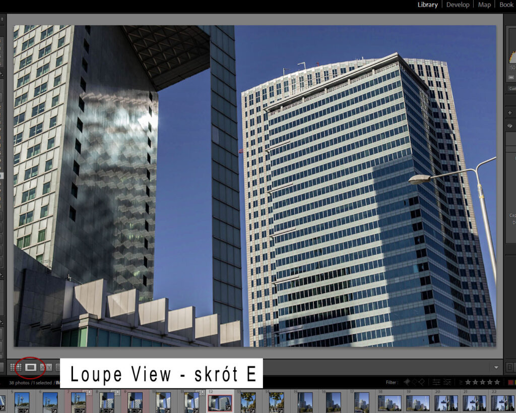 Lightroom Classic i jego interfejs.
