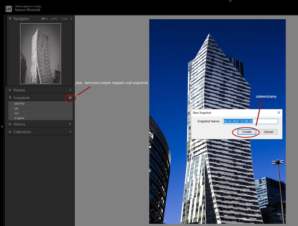 Lightroom Classic Snapshots