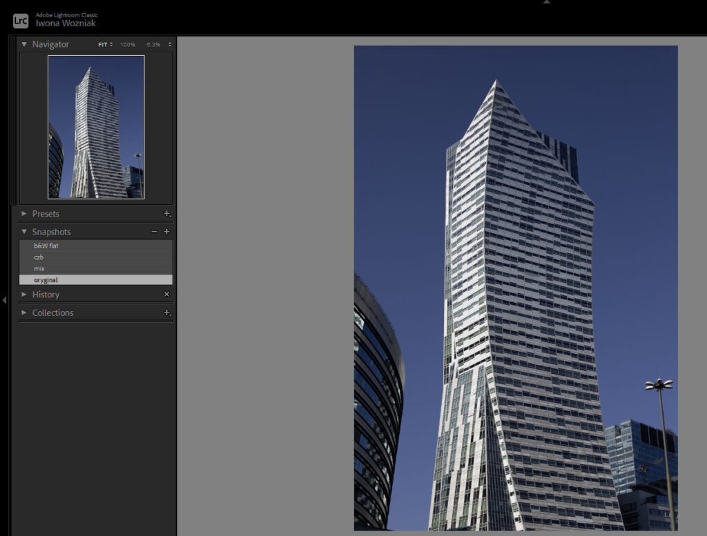 Lightroom Classic Snapshots