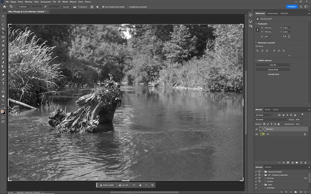 Wyostrzanie w photoshop