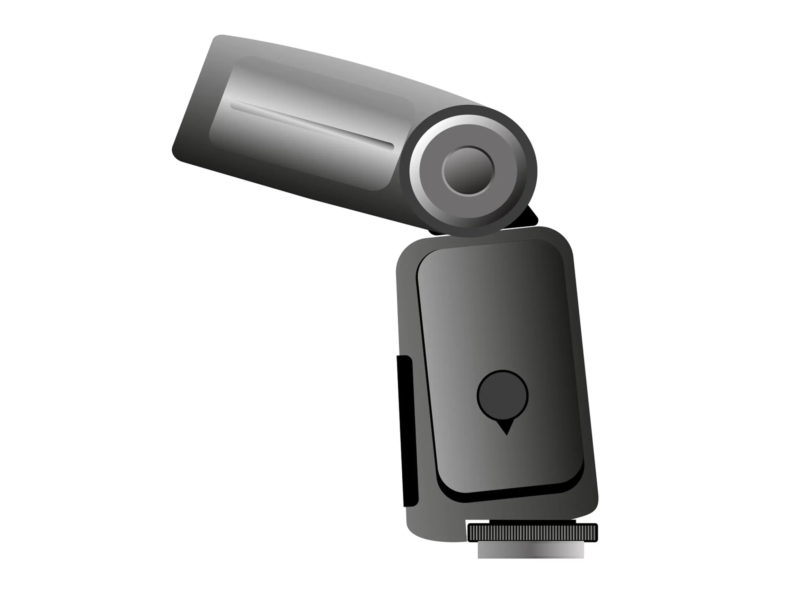 Grafika przedstawiająca lampę błyskową